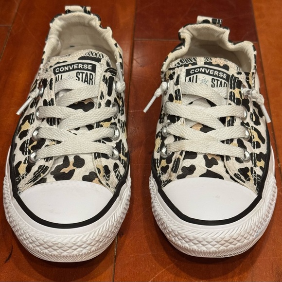 Converse All Star Chuck Taylor Leopard Print Shoes - Picture 2 of 9
